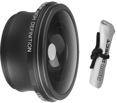 Digital Nc 2.2X Teleconverter Lens for Sony HDR-CX560V + Nwv Direct Microfiber Cleaning Cloth