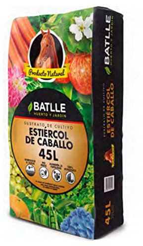 Substrats écologiques - Stiercol de cheval 45L - Batlle