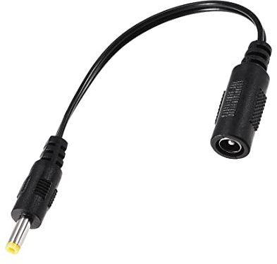 PATIKIL Femmina 5.5x2.1mm a Maschio 4x1.7mm 15cm CC Alimentazione Collega, Consiglia Adattatore Connettore Convertitore per Elettrico Collegamento