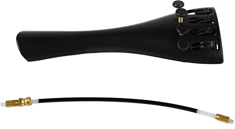4 Feinstimmer Violine Feinstimmer Saitenhalter Aluminiumlegierung Geige Tailgut Saitenhalter für Violine in Voller Größe 1/8 3/4 4/4 Größe Teile Zubehör