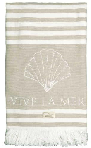 GreenGate [W1025] Bath Towel Vive la mer Sand 70x140cm