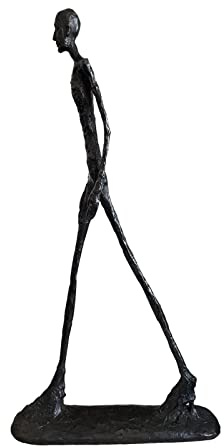 Home Decor Statua,Scultura Giacometti Scultura Bronzo Scultura, Sculture e Figure Statua, Accessori Decorazione Astratta Arte Scultura Bronzo in Stile,Bronzo/Bronzo