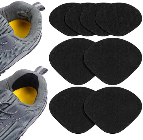 flintronic Réparation de Talon de Chaussure Patch, Patch de Prévention Trous de Chaussures, Autocollants à Talons Patchs Talon Auto-Adhésif