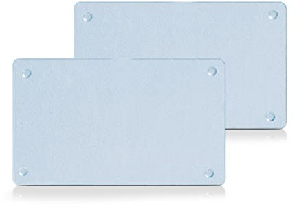 Zeller 26204 Set 2 taglieri in vetro 25 x 15 x 0.5