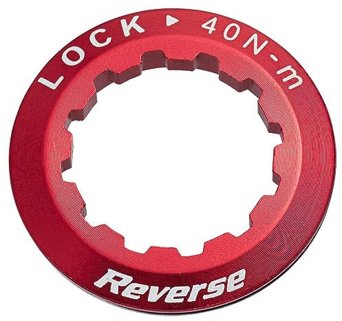 Reverse Lock Ring Kassetten Abschlußring rot