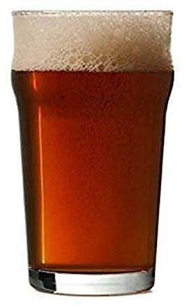 2 x Nonic Pint Glasses CE 20oz - Set of 4 | Imperial Pint Glasses, English Pub Glasses