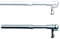 Jellinghaus Sonnenschutz Klemmstange Easy Silber oder weiß ausziehbar 30-40cm, 40-60cm, 60-80cm, 80-100cm, 100-130cm, ohne Bohren Vitrage zum Klemmen Klemmstange (weiß, 100-130 cm)