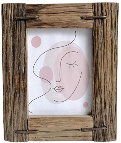 AUBRY GASPARD Cadre photo 13x18cm en bois recyclé 1 Photo