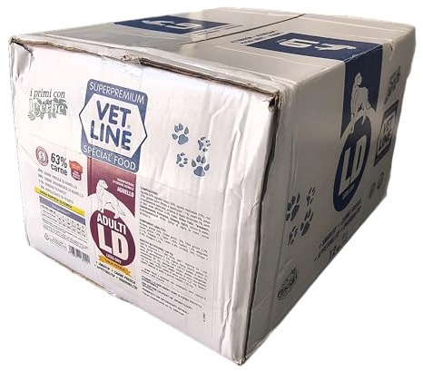 Vet line adulti LD TAGLIA PICCOLA agnello 12kg (3x4kg)