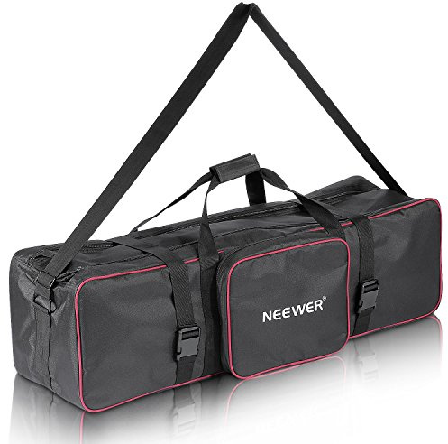 Neewer Kit da Studio Fotografico 39x10x10/100x25x25 cm Borsa da Trasporto con Tasca Laterale Extra per Supporti Luce, Supporti Boom, Ombrelli