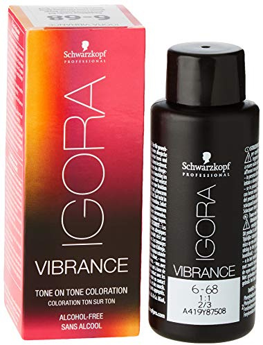Schwarzkopf Igora Vibrance 6-68 Dunkelblond Schoko Rot