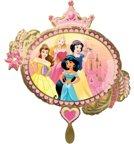 Amscan 3980601 S/Shape:Princess Onceupontime