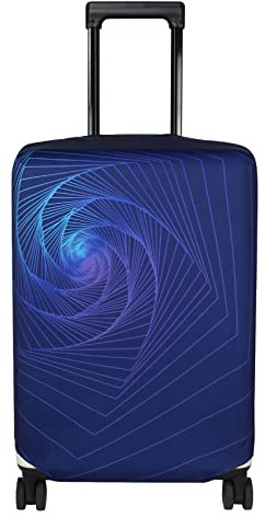 Explore Land Travel Luggage Cover Suitcase Protector Fits 31-32 Inch Case (Gyrotropic, XL)