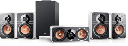 Teufel Ultima 20 Concept - 5.1 Surround Soundsystem, Komplettsystem Heimkino mit integriertem AV-Receiver, Bluetooth, Dolby Audio, USB-C-Soundkartenfunktion, HDMI ARC CEC -weiß