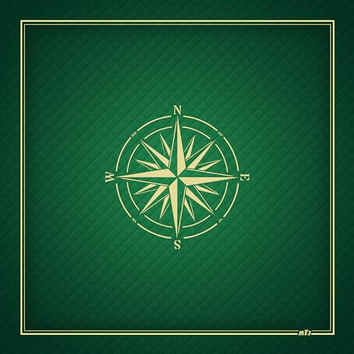 MTJ® Tapis de Bridge Prestige (Vert) 78x 78 cm - Jersey Néoprène - Fabriqué en France