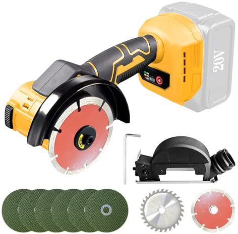 Amoladora angular inalámbrica Dewalt 20 V, herramienta 3 velocidades 12000 RPM, 100 mm