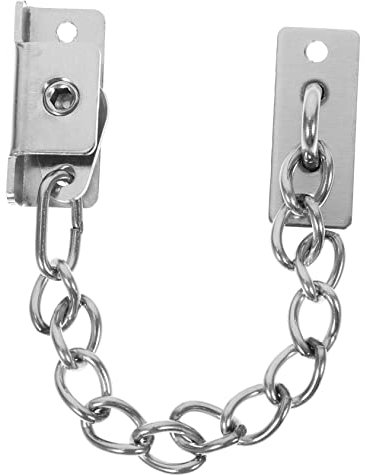SHINEOFI Serrure à Chaîne De Porte Intérieure Pour Fenêtre Verrouillage De Sécurité Résistant Rouille Protection Pour Garçon Fille Et Animaux