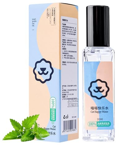 Lugnande Spray För Stressreducerande Spray För | 20ml Naturlig Kattmynta-Dimma Till Träning Sängar Leksaker Hemma Lek