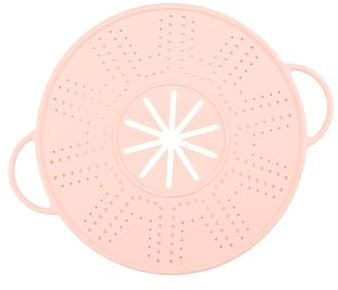 Snorvixre Filtro de motor de elastómero reciclable, resistente al calor, protección contra salpicaduras, global, para cocinar en estufas, utensilios de cocina, recipiente resistente al calor para
