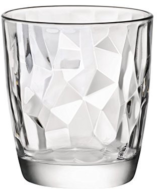 Bormioli Rocco Pack de 3 Vasos DE Agua DIAM.D3, Transparent, 3 Unidad (Paquete de 1), 3