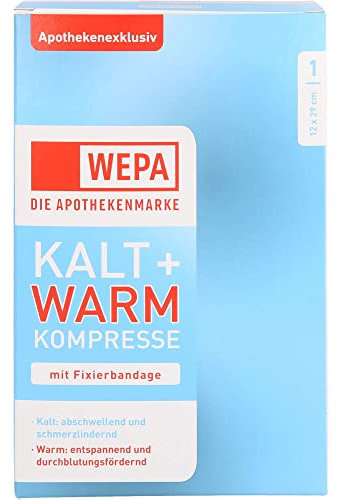 Kalt-Warm Kompresse 12x29 cm mit Fixierband