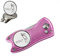 CRESTGOLF Switchblade Golf Divot Tool Golf Green Repair Pitch Fork(pink)