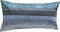 Erwin Müller Kissenbezug, Kissenhülle Mako-Satin Ornamente blau-braun-violett Größe 40x80 cm - feinste Baumwolle, temperaturausgleichend, mit praktischem Reißverschluss