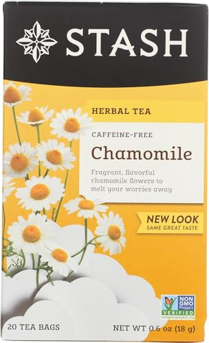 Stash Chamomile Herbal Tea, 20 Tea Bags