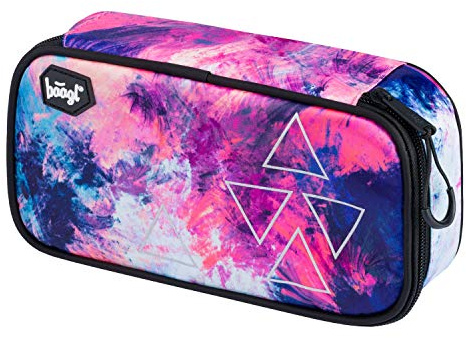 Baagl Federmäppchen für Mädchen - Schulmäppchen für Schreibwaren - Schulsachen Federtasche, Jungen Federmappe, Mäppchen für Schule (Abstract)