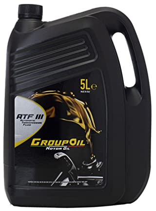 Lubrificanti GROUPOIL - 1X5L ATF III olio per cambio automatico - Olio per cambi automatici e idroguide - 100% made in italy.