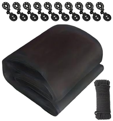 Rete per uccelli per giardino, copertura per aiuola da giardino, forniture per piante per vigneti, piselli, cortili, lattuga, mirtilli, uva, patio rosa