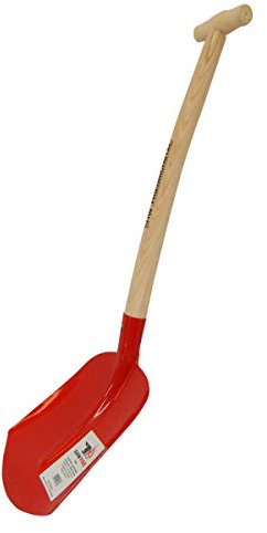 SHW-FIRE Autoschaufel - Gehärteter Stahl, 63cm Stiel mit T-Griff, Ideal für den Notfall und den Transport im Auto