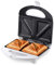 Ufesa SW7862 Sandwichera 750W, Placas Antiadherentes, Sellado Perfecto, 2 Sandwiches, Sin BPA, Blanco / Inox, Exclusivo Amazon