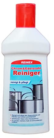CHROM und EDELSTAHLREINIGER 250ml Reinex Chromreiniger Edelstahl Reiniger Pflege 53