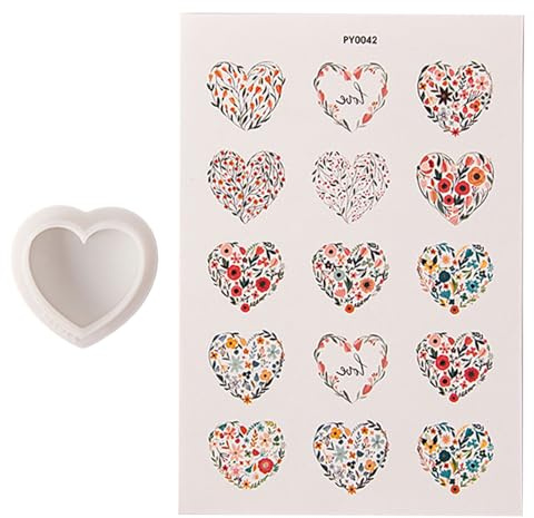 Flower Clay Transfer Paper and Clay Cutter Set Water Soluble Flower Transfer Paper Clay Jewelry Making Craft