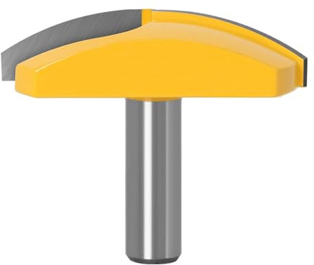 1 broca de tazón grande con vástago de 1/2 , vástago de 12 mm, radio de 2,7, ancho de 2-3/4 para herramienta de corte de carpintería(12mm shank)