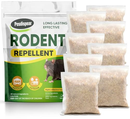 Pesdispear Mäusefalle, Mausefallen, Rattenfallen Innenbereich, Mäusefallen fürs Haus, Dauer von 60-90 TagenNagetier 8 Packungen