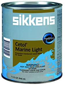 Sikkens 899701 Interlux IVA290/QT Cetol Marine Light - Quart,1 Pack