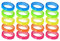 Zasvec Textmarker-klebeband 20 Rollen Textmarker Transparente Haftnotizen Fluoreszierende Farbige Tags Highlight Strips Abnehmbare Textmarker Band Farbiges Transparente Haftnotizen-klebeband