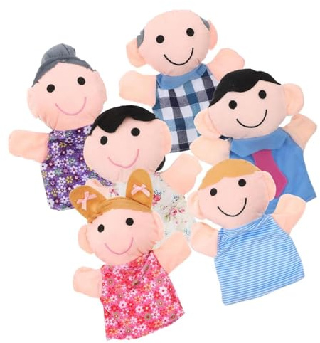 Handdockor för barn, Handdockor för barn Mysig mjuk plysch fyllda | Små handdockor for Interactive Storytelling Game Creative Pretend Preschool Activities Little Role P