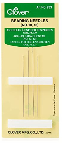 Clover Beading Hand Needles-Size 10/13 4/Pkg