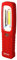 Velamp IS463 Travail LED COB Super Lumineuse 200 lumens. Lampe d'inspection avec Crochet et Aimant pour Garage, Bricolage, Atelier, Plastique, Rouge