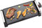 Senya SYCK-G021 - Elektrische XL-Grillplatte für 6 bis 8 Personen, mit 2200-W-Antihaftbeschichtung, Farbe schwarz