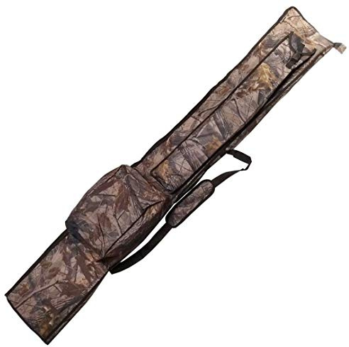 Oakwood Camo Rod Holdall Bag 2+2 For 12ft Rods Carp Fishing Tackle