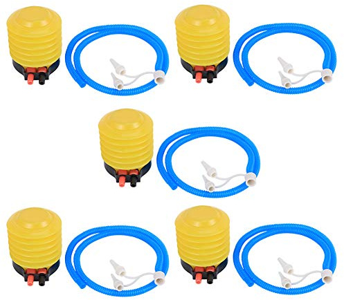 5PCS Foot Pump for Inflatables,Foot Air Pump 4.5 Inch Inflator for Wedding Festivals Balloon Yoga Ball Yoga Supplies
