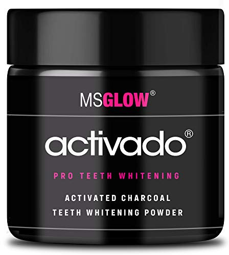 Activado Activated Charcoal Teeth Whitening Powder Natural Teeth Whitening Toothpaste for Tooth Whitening Kit Safe Teeth Stain Removal