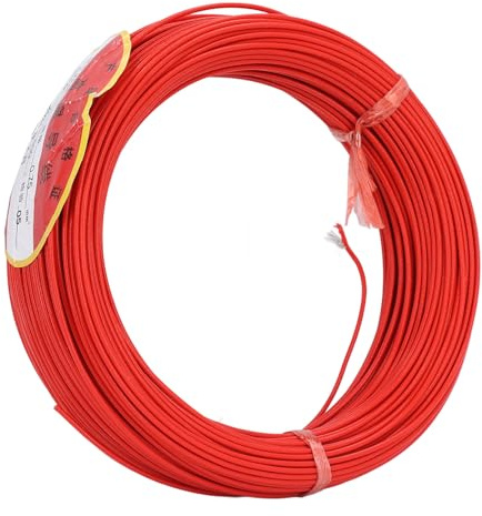 Detector de Bucle Bobina para Vehículos con Cable de 19 Núcleos de 0,75 mm² Resistente a las Llamas y Carcasa de PTFE de 50 M