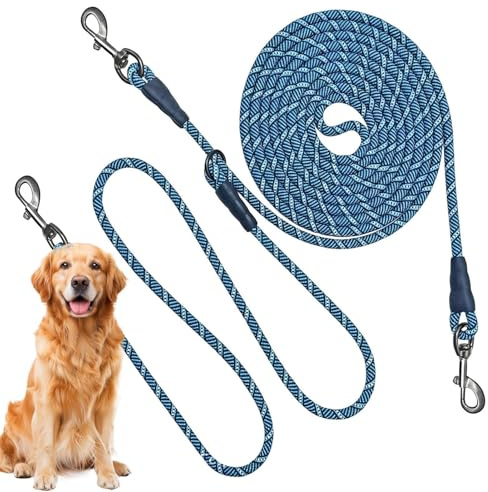 Cable de amarre para perros Correa reflectante de 6 metros