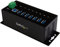 StarTech.com Industrieller 7 Port USB 3.0 Hub mit Überspannungsschutz - USB Hub zur Klemmleisten / DIN-Schienen Montage