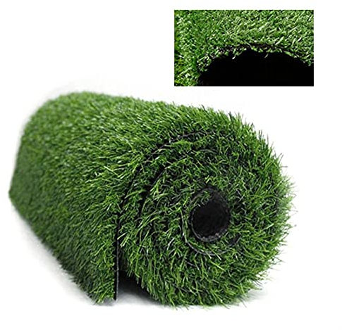 Pelouse de plantes de mousse 1,5 cm d'épaisseur de la pelouse artificielle tapis faux gaz d'herbe de gazon pneumatique bricolage artisanat extérieur jardin décoration Facile à nettoyer et séchage rapi